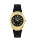 ფოტო #1 პროდუქტის Women's Three-Hand Quartz Echo Park Black Leather Strap 36mm