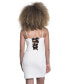 ფოტო #2 პროდუქტის Big Girls Sleeveless Bow-Back Ponté-Knit Dress