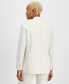 Фото #1 товара Women's Pinstripe Single-Breasted Blazer, Created for Macy's