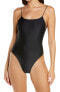 Фото #2 товара JADE Swim 281951 Trophy One-Piece Swimsuit in Black, Size X-Large