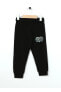 Фото #1 товара Düz Paça Siyah Erkek Eşofman Altı 67636601 ESS MIX MTCH Sweatpants