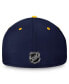 Men's Navy, Gold St. Louis Blues Authentic Pro Rink Two-Tone Flex Hat темно-синий, золотой, M/L - фото #3