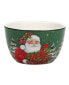 Фото #4 товара Christmas Lodge Santa 4 Piece Ice Cream Bowl Set