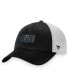 Фото #5 товара Бейсболка кепка Fanatics мужская черная, белая Vegas Golden Knights Authentic Pro Rink Trucker Snapback Hat