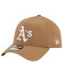 Men's Khaki Oakland Athletics A-Frame 9FORTY Adjustable Hat