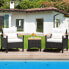 Фото #4 товара 3tlg. Polyrattan Gartenmöbel