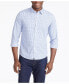 ფოტო #1 პროდუქტის UNTUCK it Men's Regular Fit Wrinkle-Free Durif Button Up Shirt