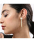 ფოტო #2 პროდუქტის Women's Black Dangling Drop Earrings