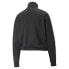 Фото #4 товара Puma T7 Cropped Full Zip Track Jacket Womens Black Casual Athletic Outerwear 533