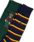 ფოტო #3 პროდუქტის Men's 2-Pk. Madison Tweed Bear Slack Socks