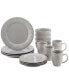 Фото #1 товара Cucina Sea Salt Grey 16-Pc. Set, Service for 4