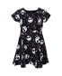 Фото #1 товара Girls French Terry Skater Dress to (18 Months - 14-16)