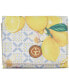 Фото #1 товара Giani Bernini Lemon Print Mini Trifold Wallet Lemon Multi Gold