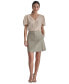 Фото #4 товара Women's Zip-Front Slant-Pocket Mini Skirt