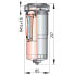 Фото #2 товара VETUS WS180 Water Separator Fuel Filter
