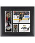 Фото #1 товара Patrice Bergeron Boston Bruins Framed 15" x 17" Player Collage with a Piece of Game-Used Puck