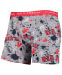 ფოტო #3 პროდუქტის Men's Gray, Navy Boston Red Sox Super Fit 2-Pack Boxer Briefs Set