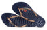 Шлепанцы женские Havaianas Slim Nautical 4137125-9633 синие 39/40 - фото #1