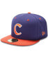 Фото #1 товара Men's Clemson Tigers 59FIFTY Basic Fitted Hat - Purple and Orange