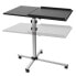 Techly ICA-TB-TPM-2 - Notebook stand - Black - Aluminium - MDF - 10 kg - 772 - 872 mm - -35 - 35°