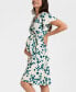 ფოტო #3 პროდუქტის Women's Maternity Wrap Summer Dress