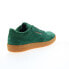 Фото #22 товара Reebok Club C 85 Mens Green Suede Lace Up Lifestyle Sneakers Shoes