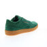 Фото #17 товара Reebok Club C 85 Mens Green Suede Lace Up Lifestyle Sneakers Shoes