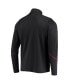 Фото #2 товара Men's Black Texas Tech Red Raiders Sideline Performance Lightweight Quarter-Zip Jacket