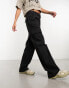 Фото #8 товара Cotton:On straight leg cargo pant in black