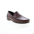 Фото #3 товара Bruno Magli Tonio BM3TONE0 Mens Brown Loafers & Slip Ons Penny Shoes