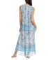 Frances Valentine Endora Silk Gown Women's Blue Xs