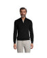 ფოტო #1 პროდუქტის Men's Fine Gauge Cashmere Quarter Zip