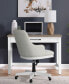 Фото #3 товара Finn 36" Polyester Upholstered Desk Chair