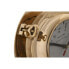 Фото #3 товара Настенное часы DKD Home Decor Стеклянный Позолоченный Vintage Латунь (23 x 7 x 23 cm)