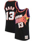 Фото #1 товара Men's Steve Nash Black Phoenix Suns 1996-97 Hardwood Classics Swingman Jersey