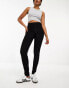 Фото #10 товара Vila stretch denim skinny jeans in black