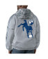 Фото #2 товара Men's Gray Distressed Indianapolis Colts Thursday Night Gridiron Throwback Full-Zip Jacket