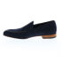 Фото #10 товара Bruno Magli Nunzio MB2NUNN1 Mens Blue Suede Loafers & Slip Ons Casual Shoes