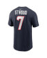Фото #2 товара Men's C.J. Stroud Red Houston Texans Player Name Number T-Shirt