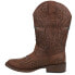 Фото #3 товара Roper Faith Rhinestone Square Toe Cowboy Womens Brown Casual Boots 09-021-1901-