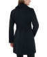 ფოტო #2 პროდუქტის Women's Asymmetric Wool Blend Wrap Coat