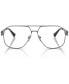 Men's Pilot Eyeglasses, VE1287 59