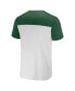 Фото #3 товара Men's NFL x Darius Rucker Collection by Cream Distressed New York Jets Colorblocked T-shirt
