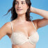 Фото #2 товара Women's Crochet Underwire Bikini Top - Shade & Shore Off-White 36DD