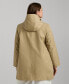Фото #2 товара Plus Size Hooded Raincoat