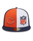Фото #2 товара Men's Orange, Navy Chicago Bears 2023 Sideline 59FIFTY Fitted Hat