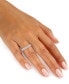 ფოტო #4 პროდუქტის Diamond Emerald-Cut Eternity Band (4 ct. t.w.) in Platinum or 14k Gold