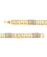 ფოტო #6 პროდუქტის Men's Diamond Cluster Wide Link Chain Bracelet (2 ct. t.w.) in 10k White Gold