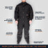 ფოტო #3 პროდუქტის Big & Tall ComfortGuard Insulated Coveralls Water-Resistant Denim Shell