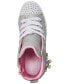 Little Girls Twinkle Toes: Twinkle Sparks - Charm Bestie High Top Light-Up Casual Sneakers from Finish Line